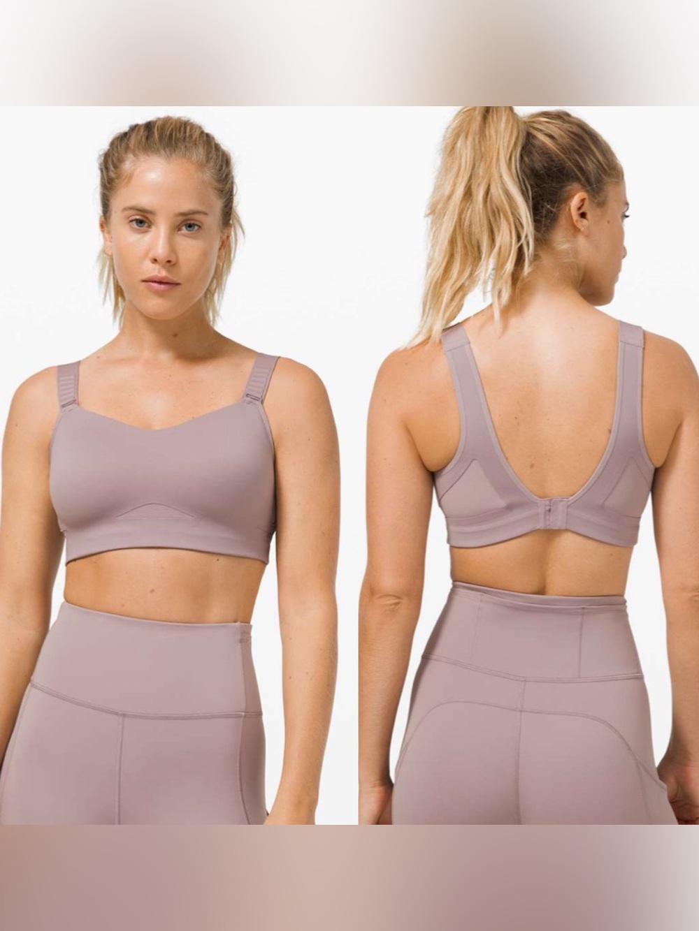 Lululemon Swift Speed Bra *High Support, A–E Cups - Violet Verbena